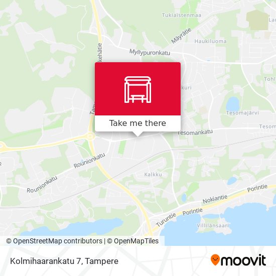 Kolmihaarankatu 7 map