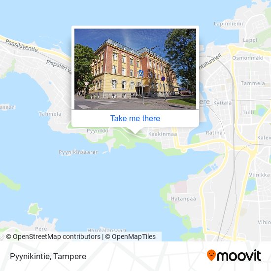 How to get to Pyynikintie in Tampere by Bus?