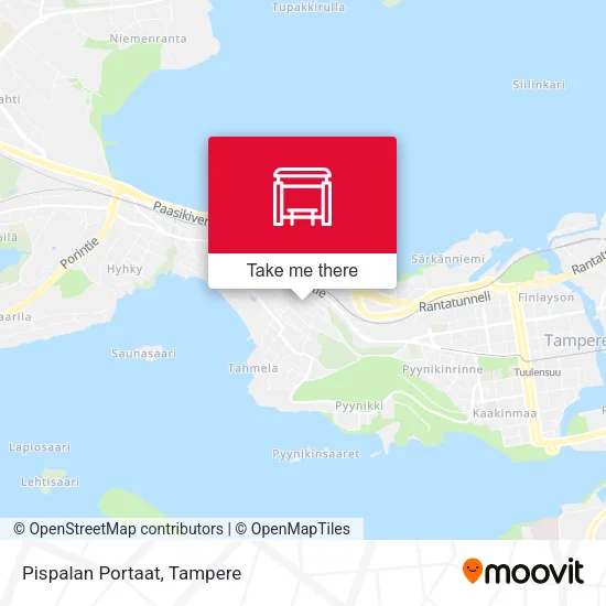 Pispalan Portaat map