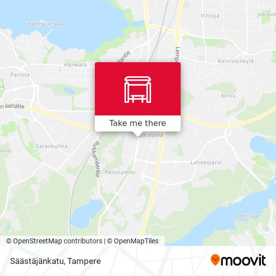 Säästäjänkatu map