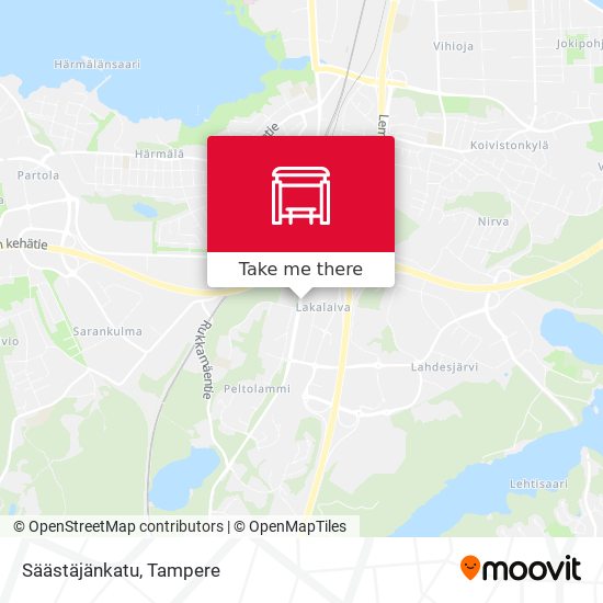Säästäjänkatu map