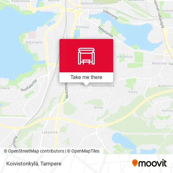 Koivistonkylä map