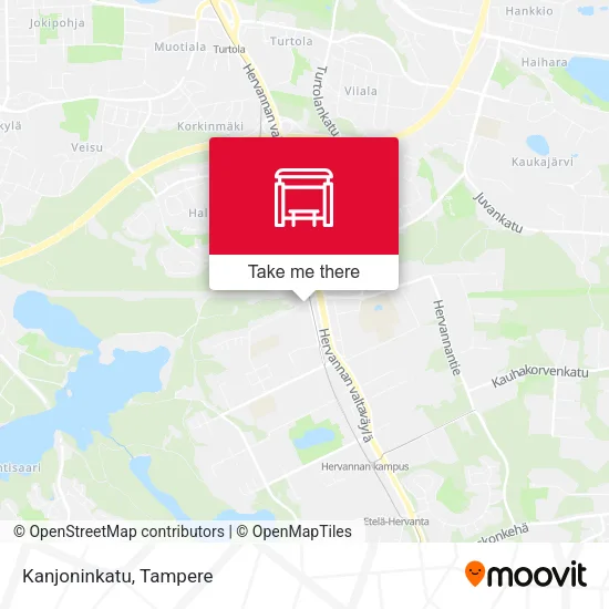 Kanjoninkatu map