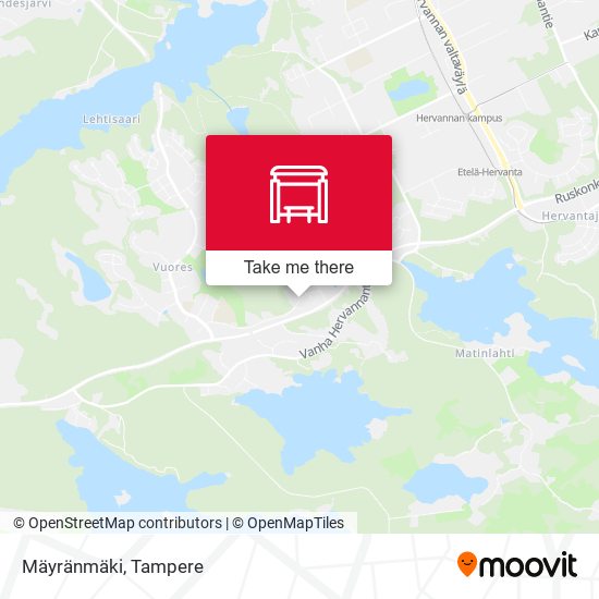 Mäyränmäki map
