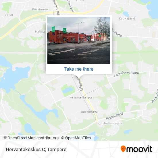 Hervantakeskus C map
