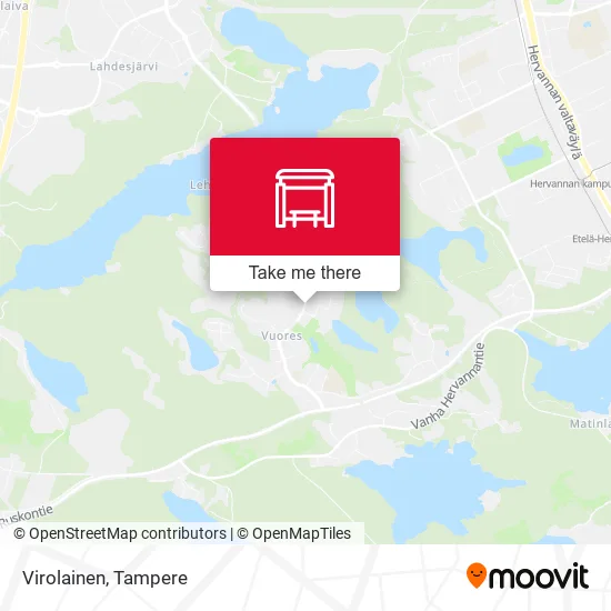 Virolainen map