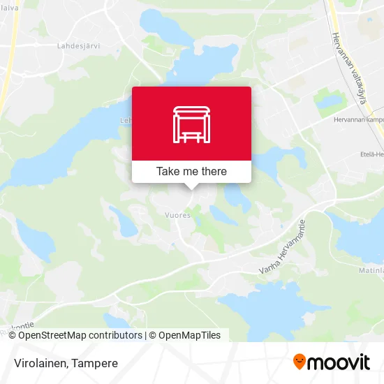 Virolainen map
