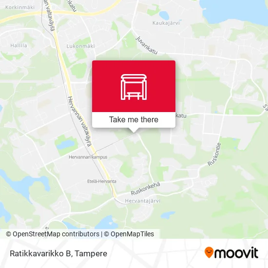 Ratikkavarikko B map