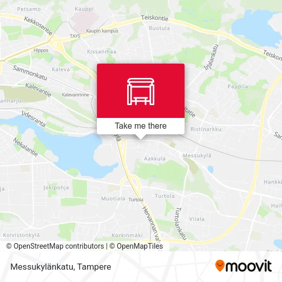 Messukylänkatu map
