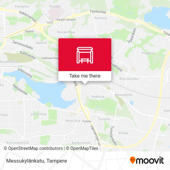 Messukyla Street map