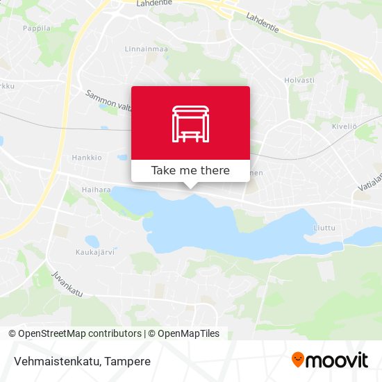 Vehmaistenkatu map