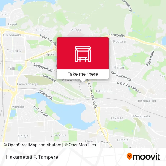 Hakametsä F map