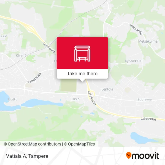 Vatiala A map