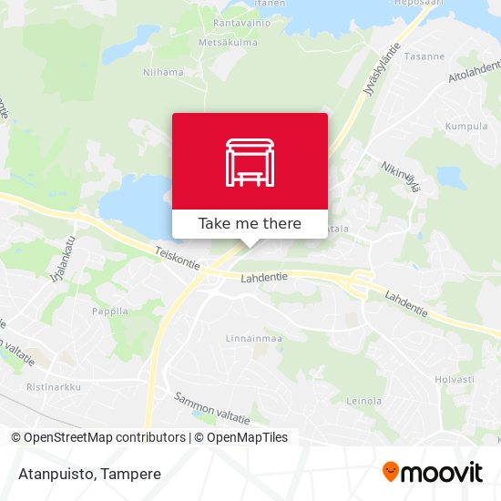 How to get to Atanpuisto in Tampere by Bus or Light Rail?