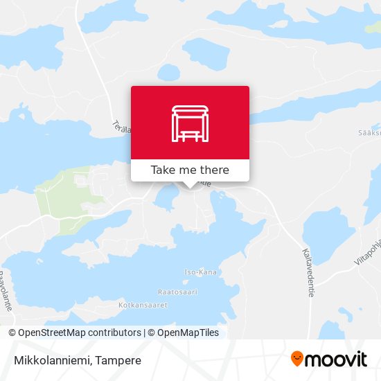 Mikkolanniemi map