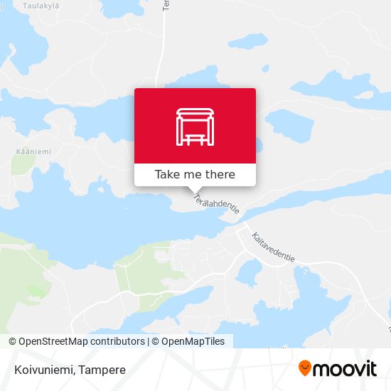 Koivuniemi map