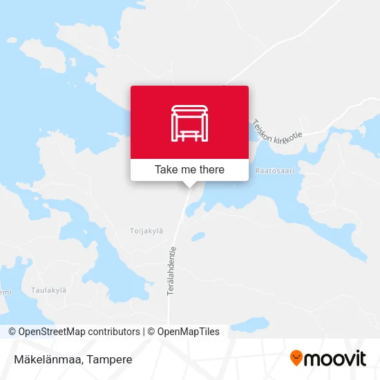 Mäkelänmaa map