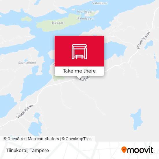 Tiinukorpi map