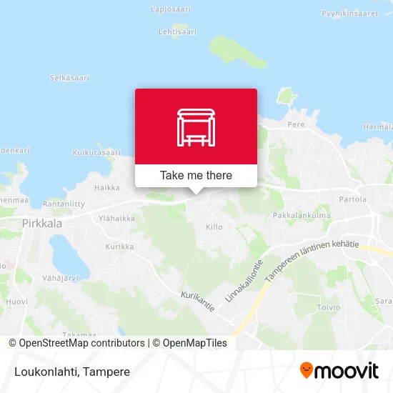 Loukonlahti map