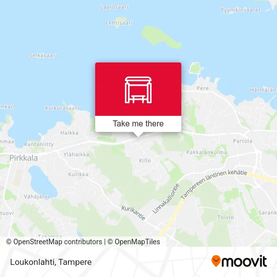 Loukonlahti map