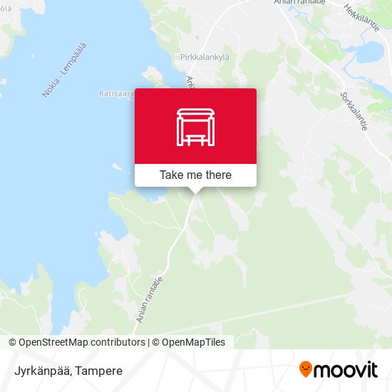 Jyrkänpää map