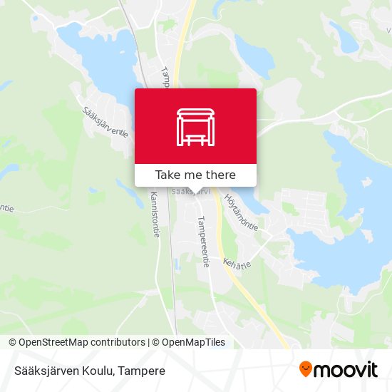 Sääksjärven Koulu map