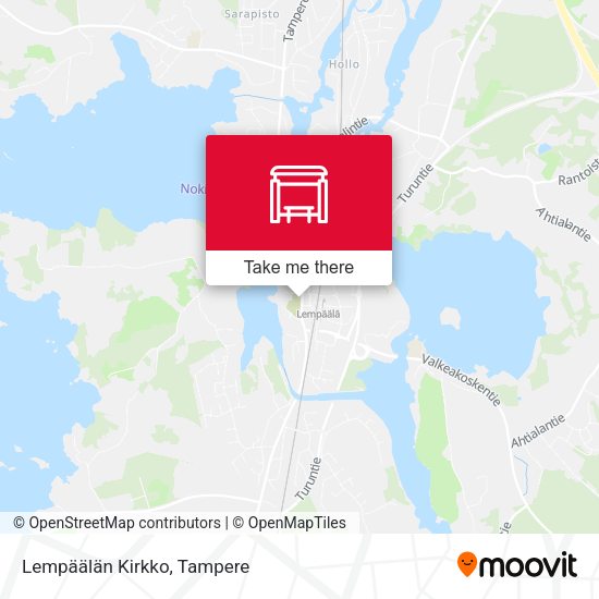 Lempäälän Kirkko map