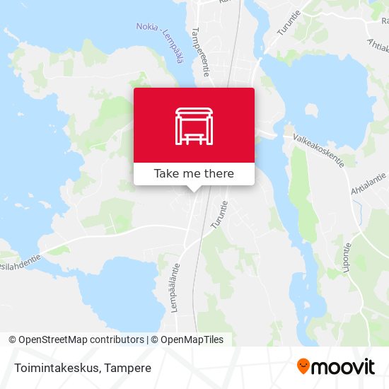 Toimintakeskus map