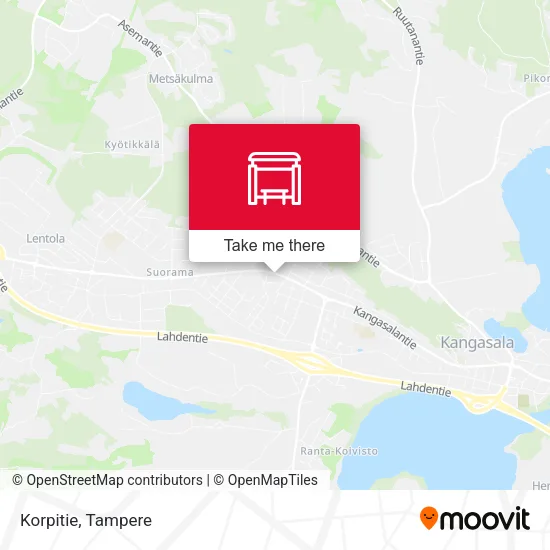 Korpitie map