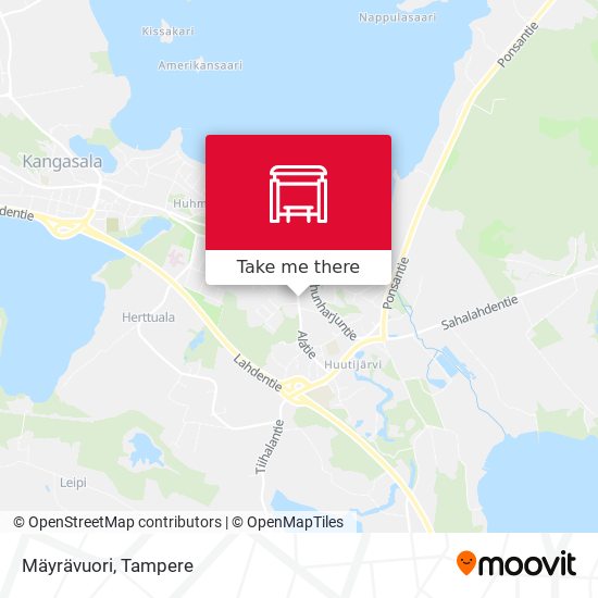 Mäyrävuori map