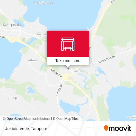 Jokioistentie map