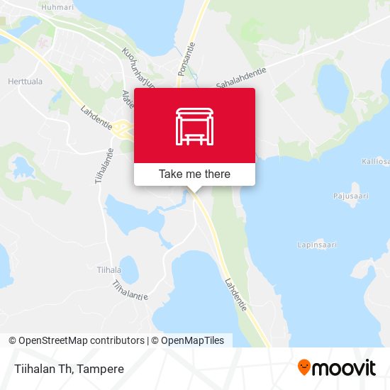 Tiihalan Th map