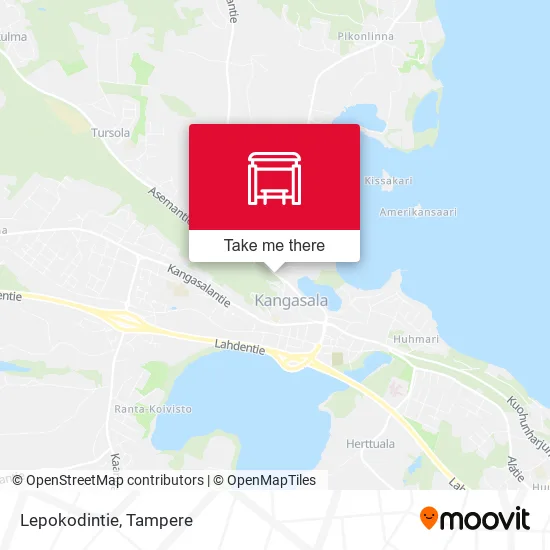 Lepokodintie map