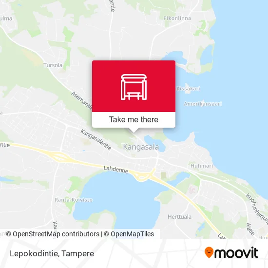 Lepokodintie map