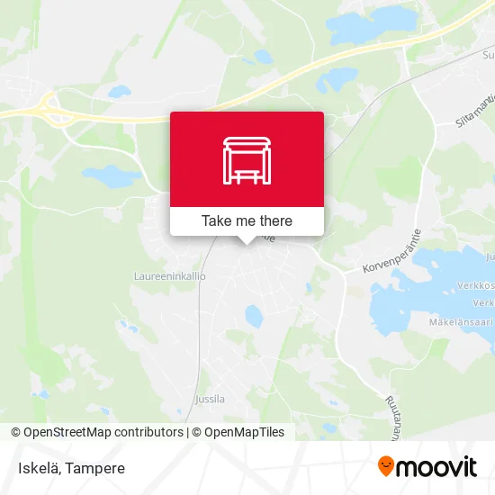 Iskelä map