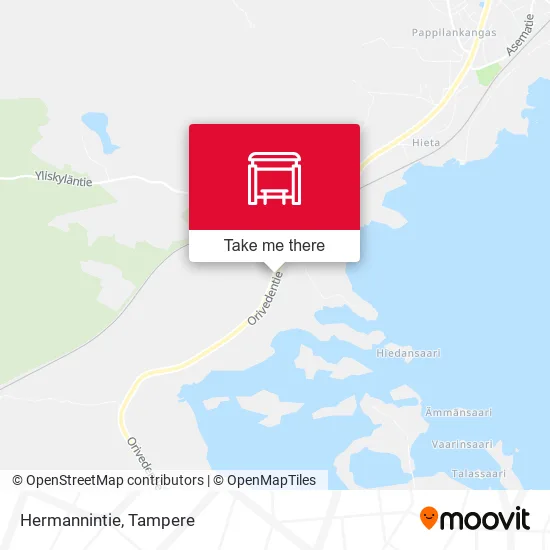 Hermannintie map