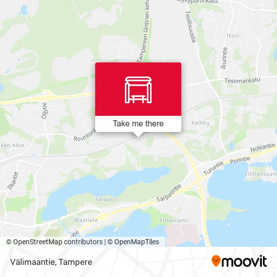 Välimaantie map