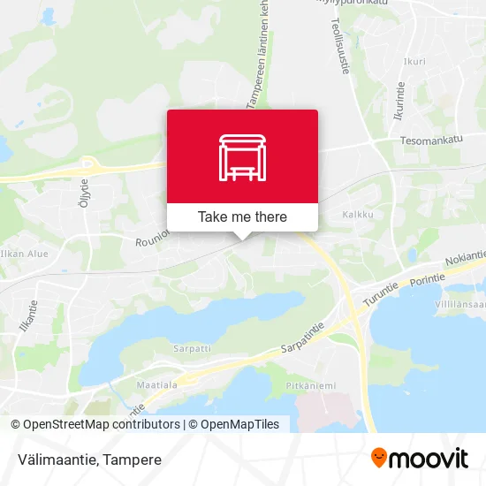 Välimaantie map
