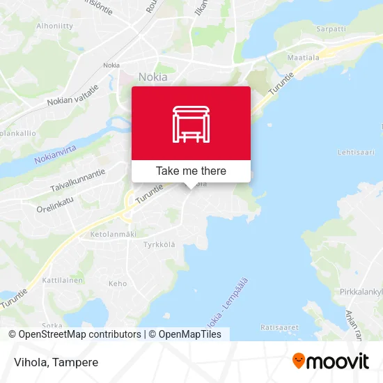 Vihola map