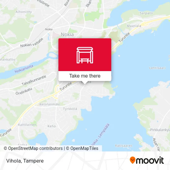 Vihola map