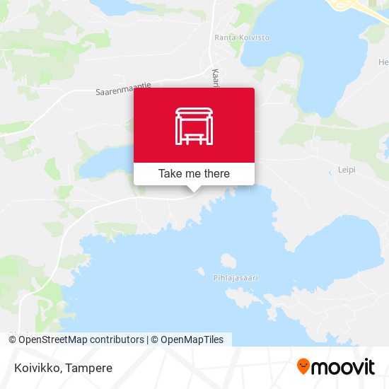 Koivikko map