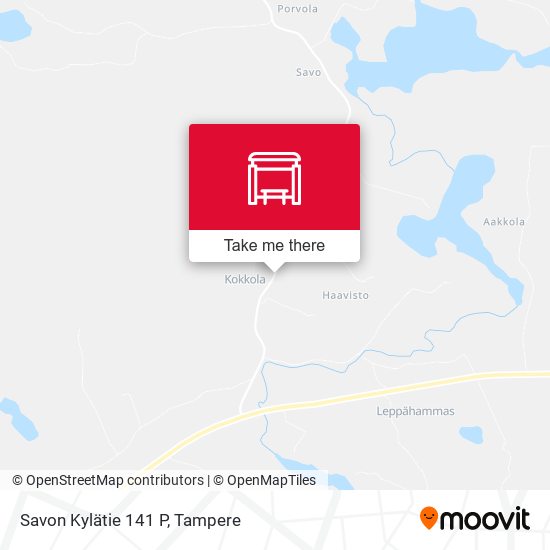 Savon Kylätie 141 P map