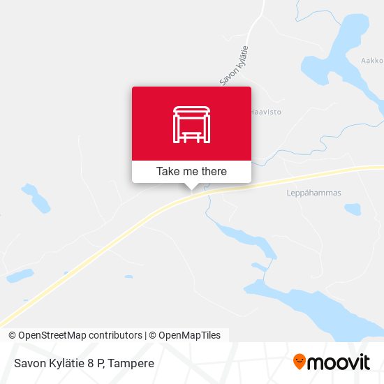 Savon Kylätie 8 P map