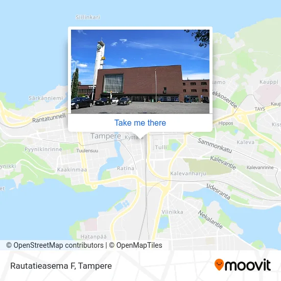 Railway Station F map