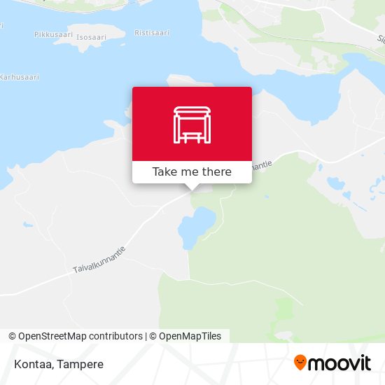 Kontaa map