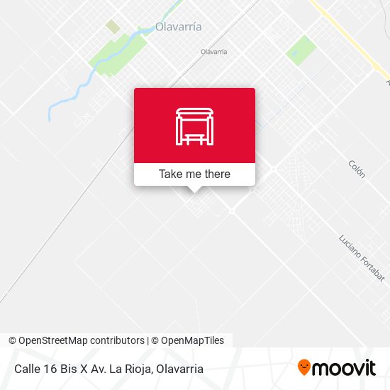 Calle 16 Bis X Av. La Rioja map