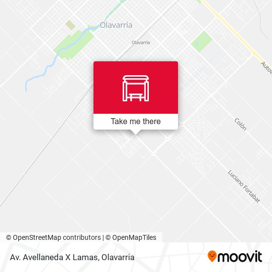 Av. Avellaneda X Lamas map