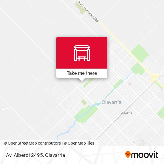 Mapa de Av. Alberdi 2495