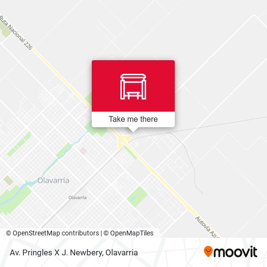 Av. Pringles X J. Newbery map