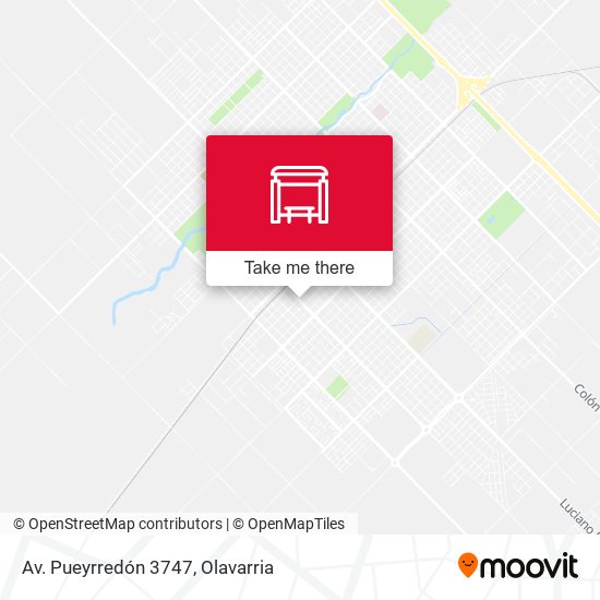 Mapa de Av. Pueyrredón 3747